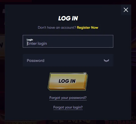 Portal de inicio de sesión seguro QuickWin y acceso a la cuenta